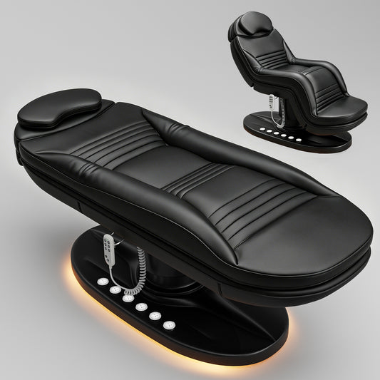3- motor Electric Spa Table, Height Adjustable Electric Massage Bed