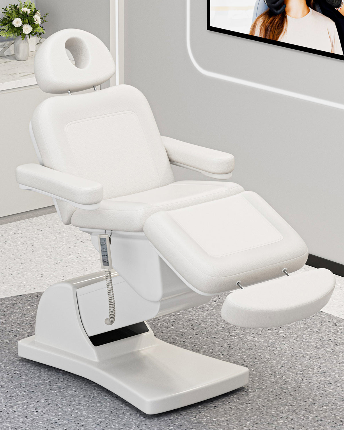 4 Motor Fully Electric Spa Tattoo Chair